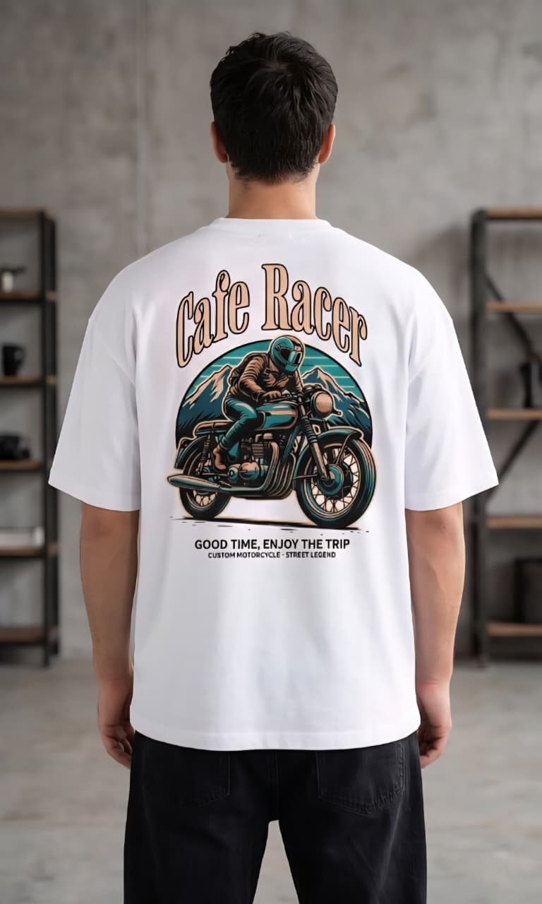 Cafe Racer Oversized T-Shirt