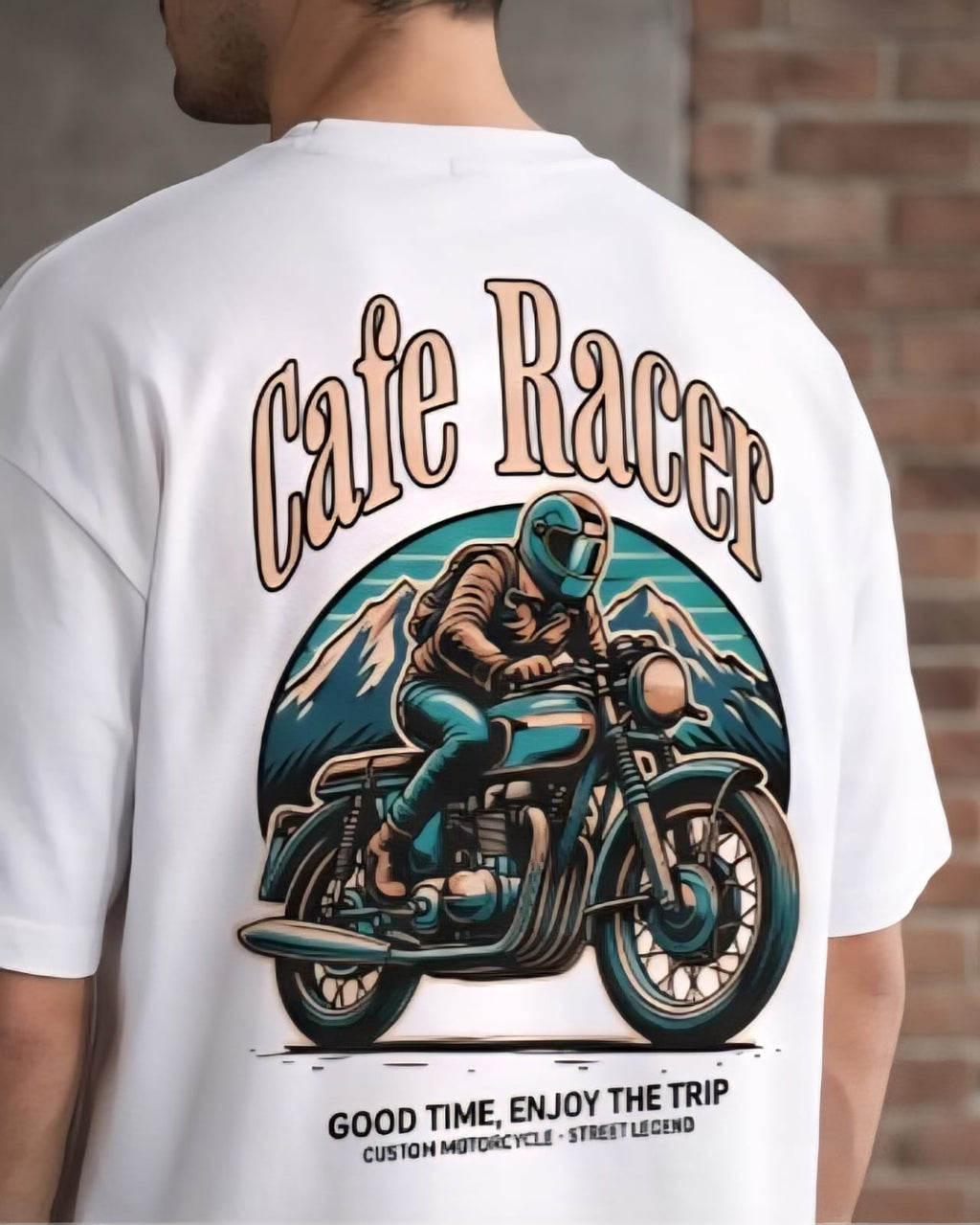 Cafe Racer Oversized T-Shirt
