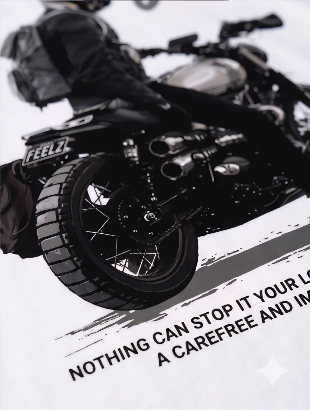 Motorcycle Oversized T-Shirt