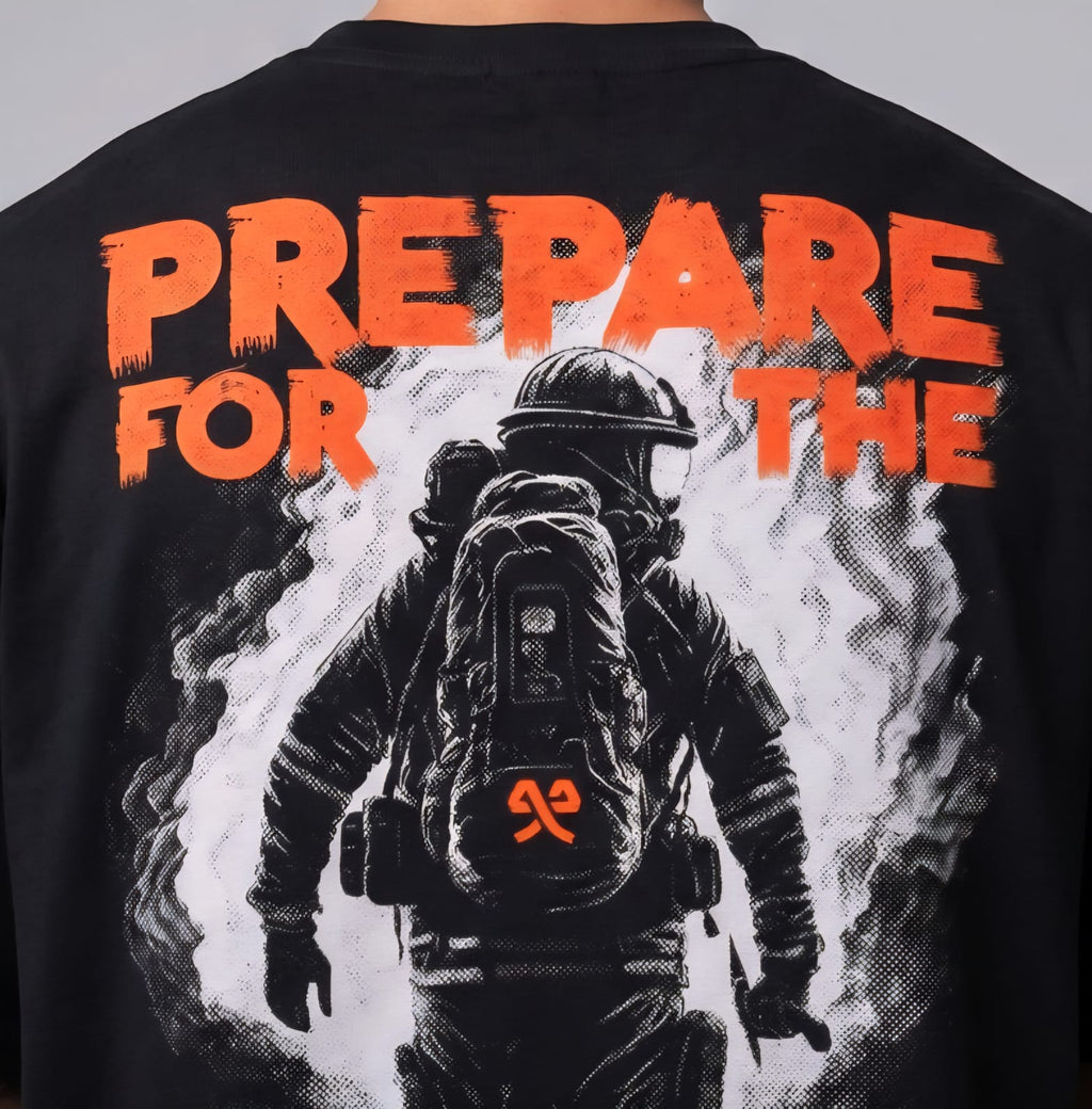 Prepare For Fight Oversized T-Shirt
