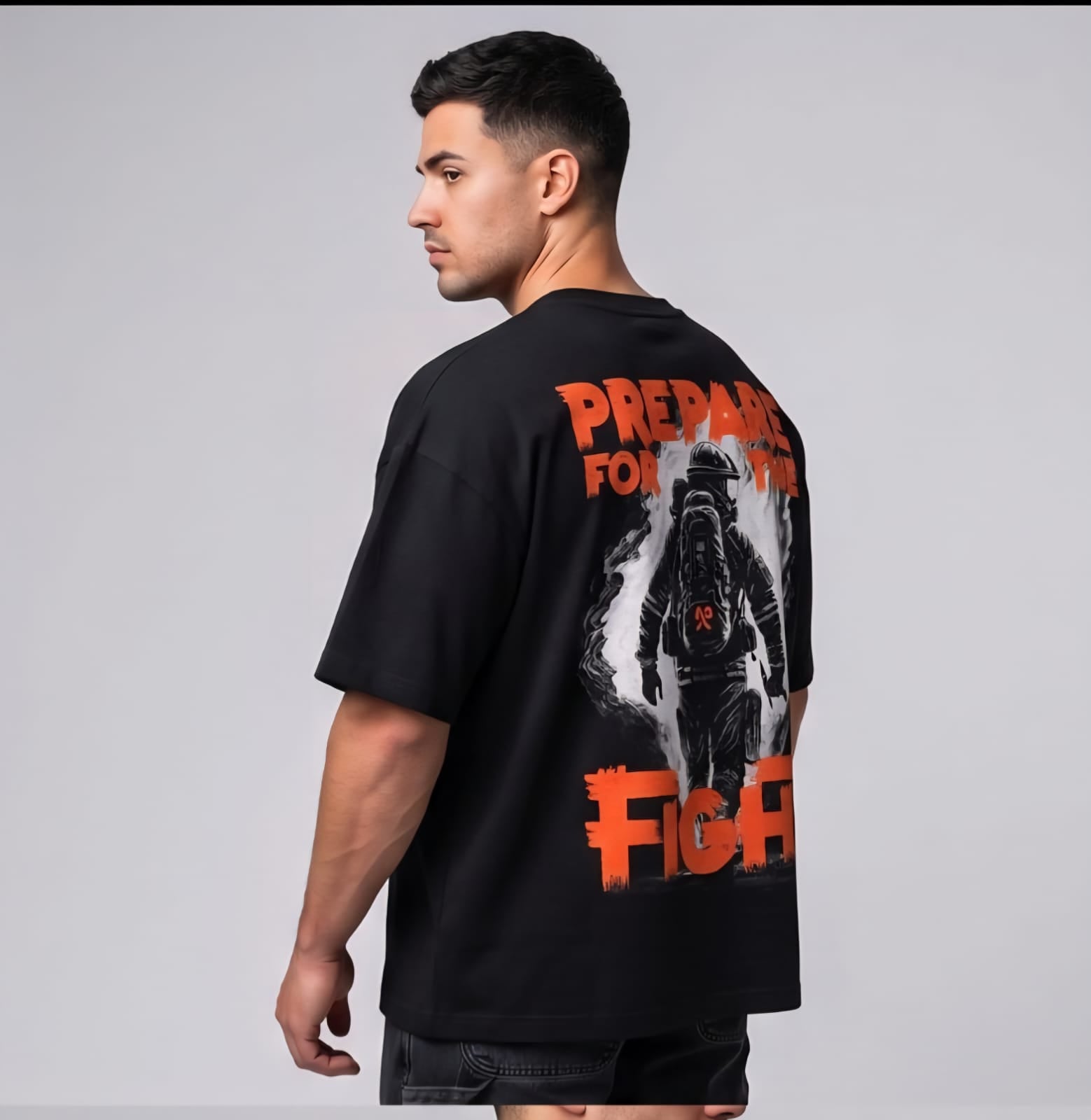 Prepare For Fight Oversized T-Shirt