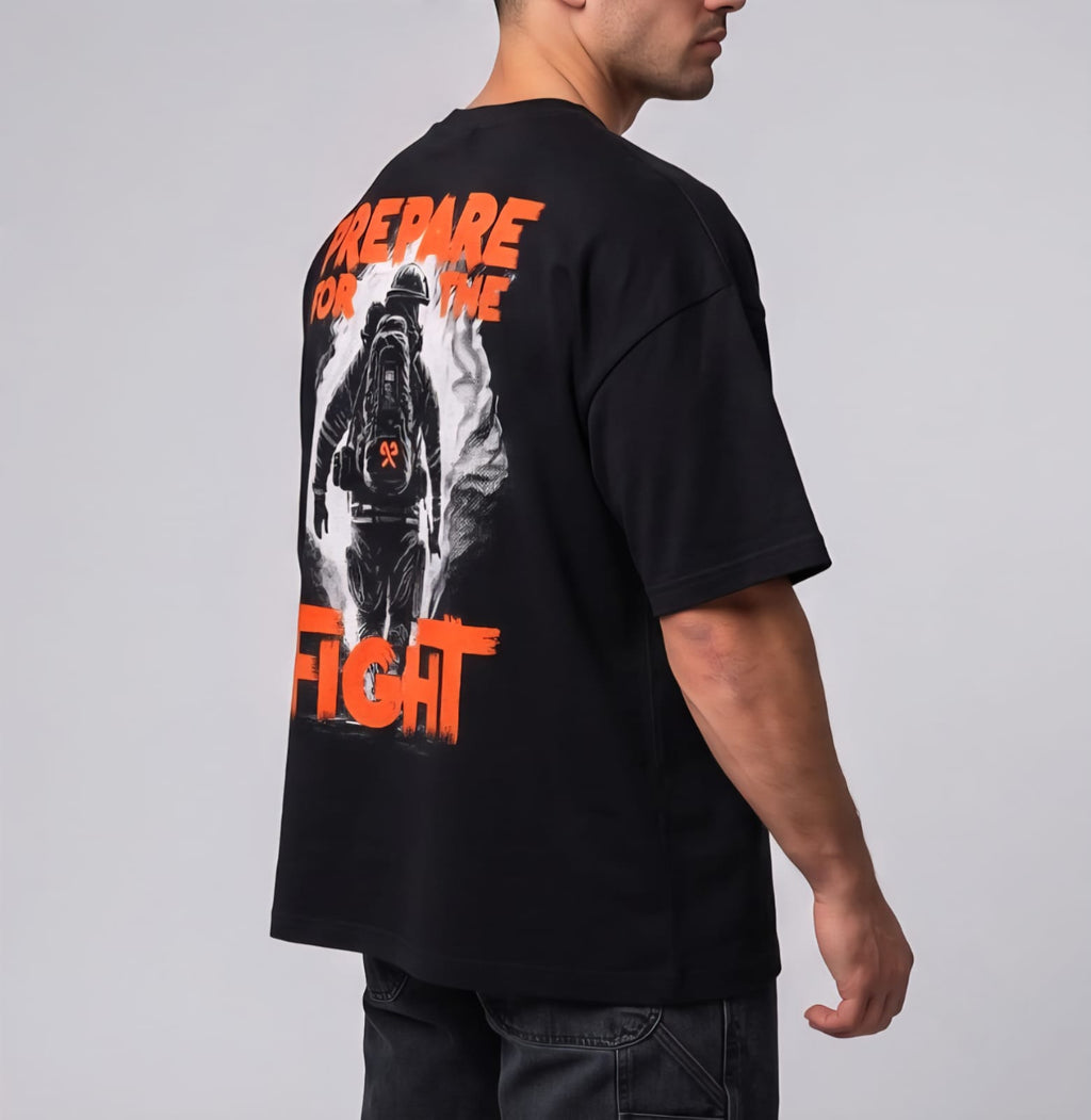 Prepare For Fight Oversized T-Shirt