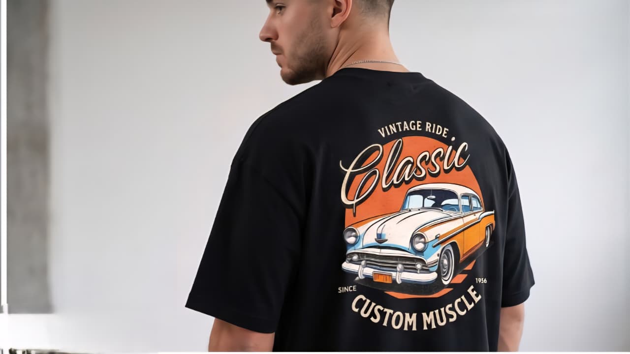 Classic Vintage Ride Oversized